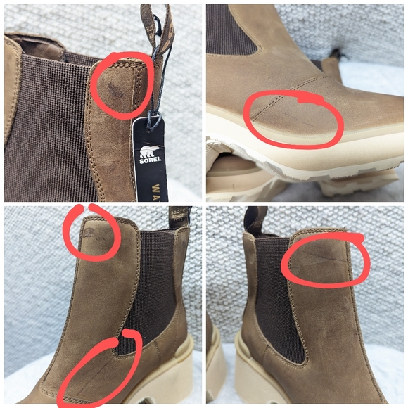 Sorel High-line Chelsea Boots Women's size 10 - Picture 11 of 12